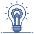 Creative graphic design solutions icon showing customised branding, creative visuals and business design solutions