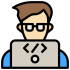 Website development and testing icon showing coding, responsive design and performance optimisation